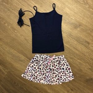 Cat and jack set size 6-6x + headband